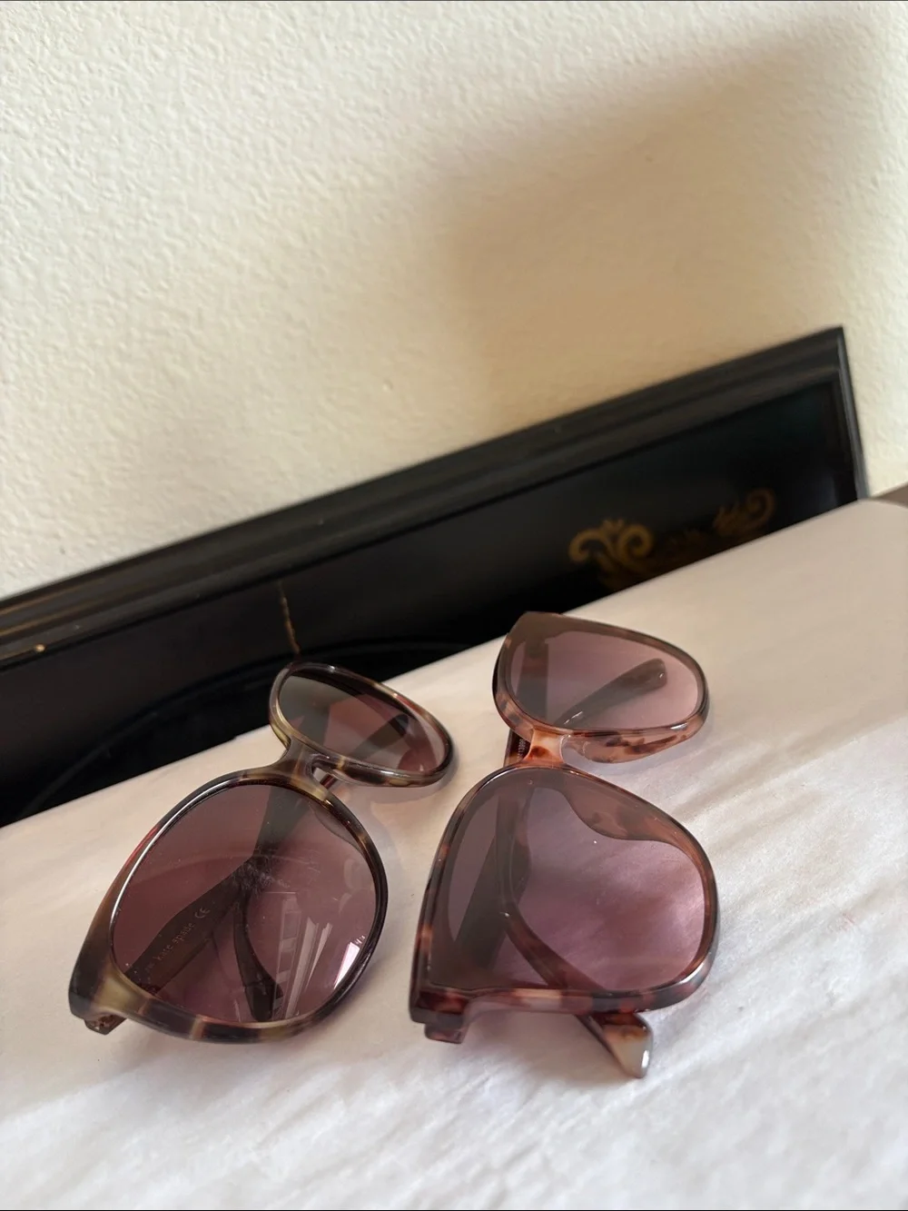 Set of Two Sunglasses one Kate Spade and the other brand will be listed